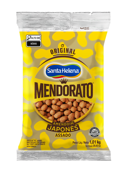 AMENDOIM MENDORATO 1,01KG SANTA HELENA