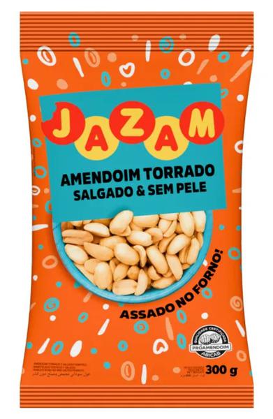 AMENDOIM TORRADO SALGADO 300G JAZAM