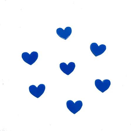 APLIQUE IMPRESSO CELEBRE CORACOES AZUL 06UN PIFFER