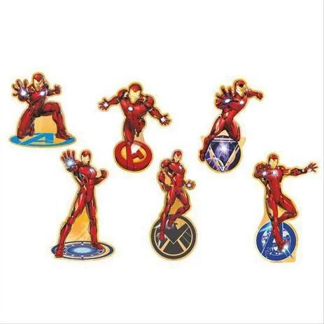 APLIQUE IMPRESSO VINGADORES HOMEM DE FERRO 12UN PIFFER