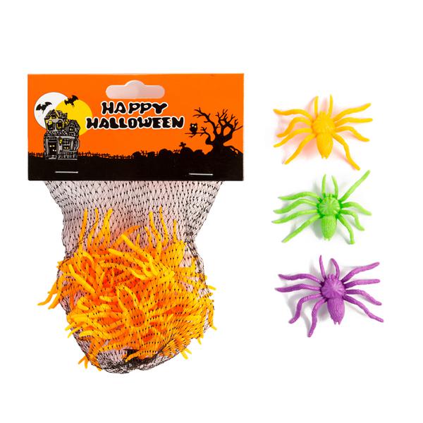 ARANHA CORES HALLOWEEN 12UN SILVER