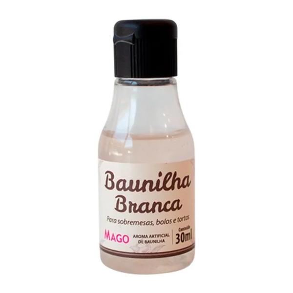 AROMA ARTIFICIAL BAUNILHA BRANCA 30ML UN MAGO