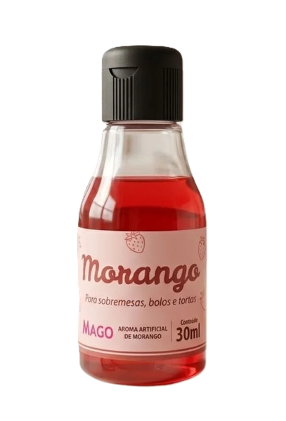AROMA ARTIFICIAL MORANGO 30ML UN MAGO