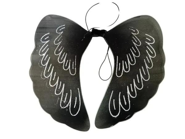 ASAS DE ANJO PRETA 30CM UN BPG