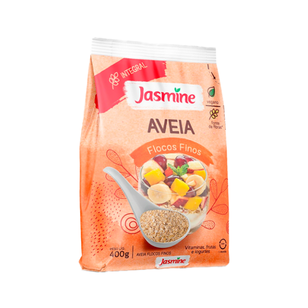 AVEIA FLOCOS FINOS 400G JASMINE