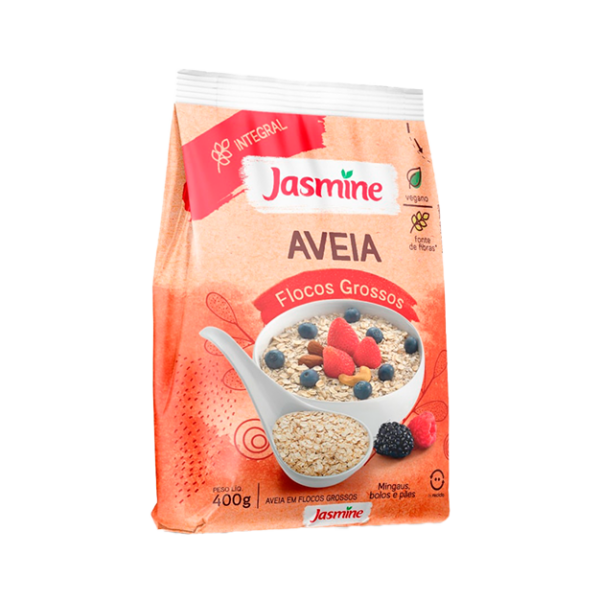 AVEIA FLOCOS GROSSOS 400G JASMINE
