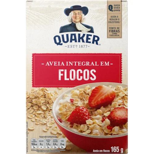 AVEIA FLOCOS REGULAR 165G QUAKER