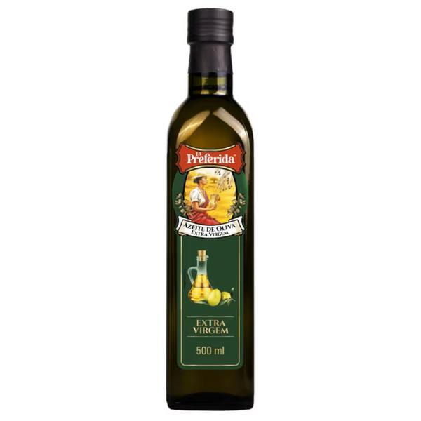 AZEITE OLIVA EXTRA VIRGEM LA PREFERIDA 500ML