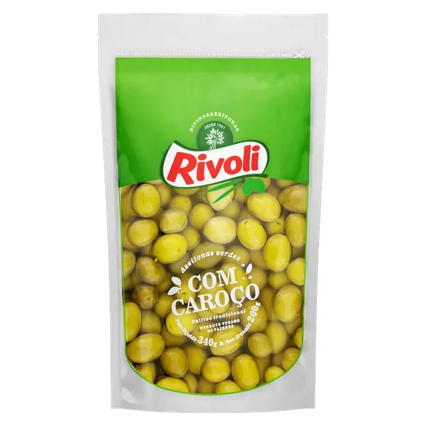 AZEITONA C/CAROCO SACHET 200G RIVOLI