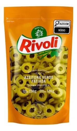 AZEITONA FATIADA SACHET 120G RIVOLI