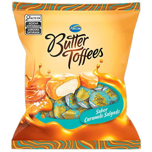 BALA BUTTER TOFFEES CARAMELO SALGADO 400G ARCOR