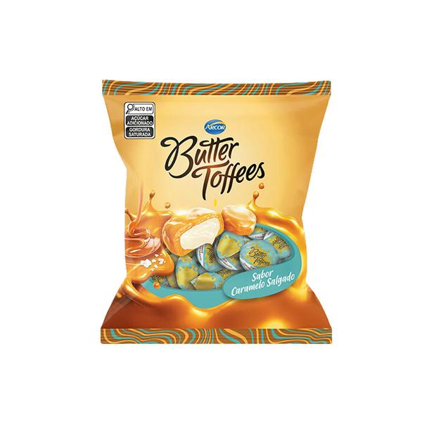 BALA BUTTER TOFFEES CARAMELO SALGADO 90G ARCOR