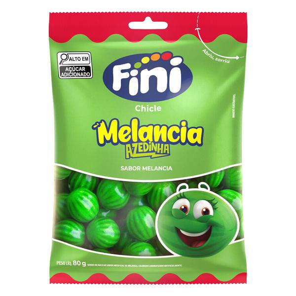 BALA GELATINA MELANCIA AZEDINHA 80G FINI