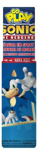 BALA LIQUIDA SPRAY GOPLAY SONIC MORANGO 25G RICLAN