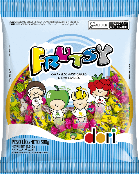 BALA MASTIGAVEL FRUTSY 500G DORI