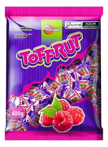 BALA TOFFRUT FRAMBOESA  400G TOFFANO