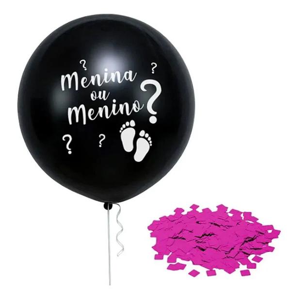 BALAO 36" REVELACAO MENINA UN REGINA