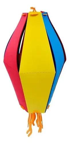 BALAO 3D JUNINO 6 LADOS UN PIFFER