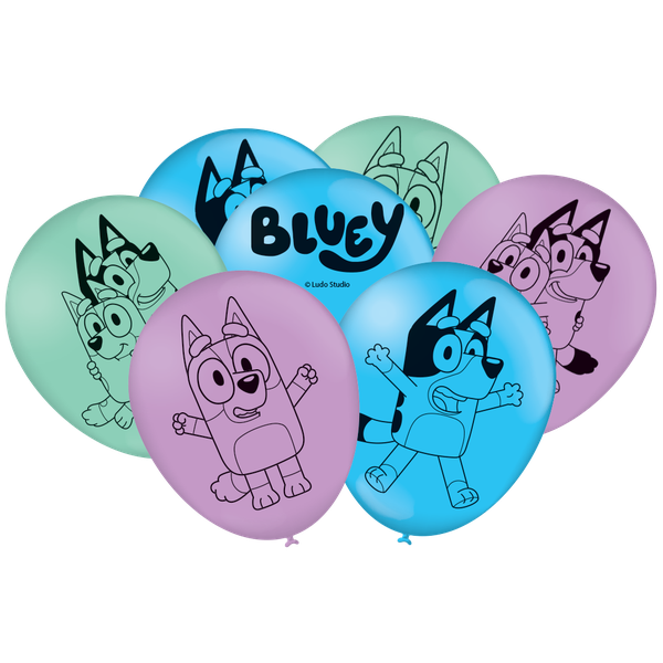 BALAO BLUEY 25UN FESTCOLOR
