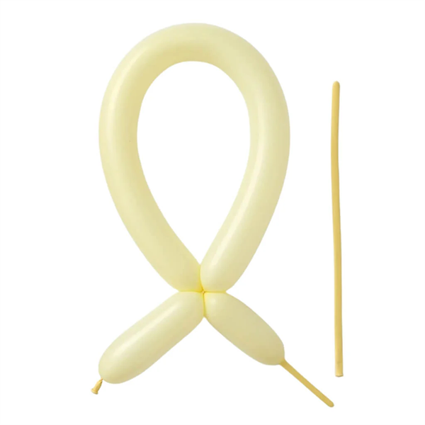 BALAO CANUDO 260 AMARELO 50UN CELEBRATOON