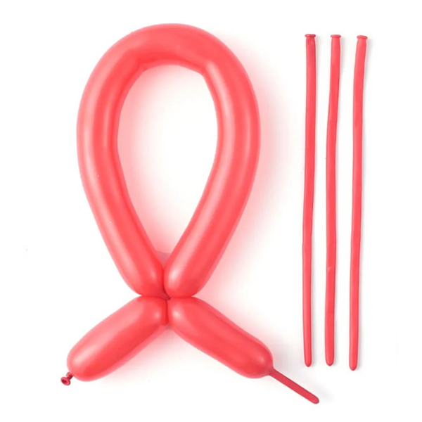 BALAO CANUDO 260 VERMELHO 50UN CELEBRATOON
