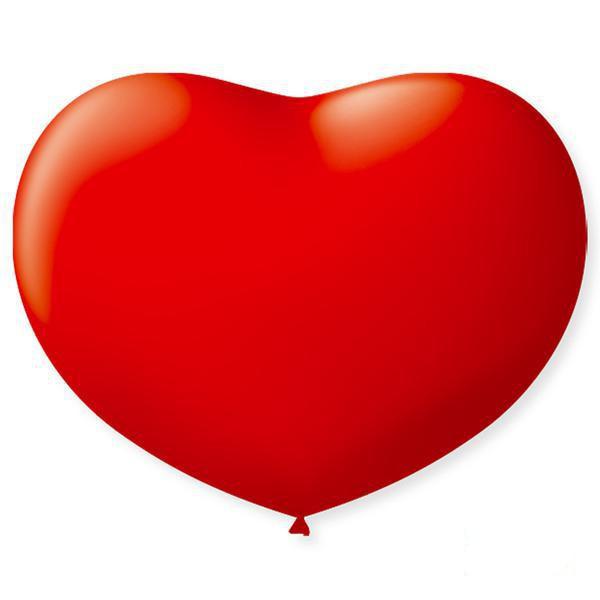 BALAO CORACAO Nº06 VERMELHO QUENTE 50UN SAO ROQUE