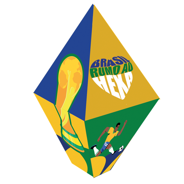 BALAO DE PAPEL M COPA 2026 5UN FESTCOLOR