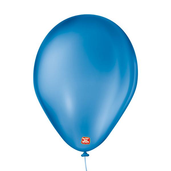 BALAO IMPERIAL Nº07 AZUL COBALTO 50UN SAO ROQUE