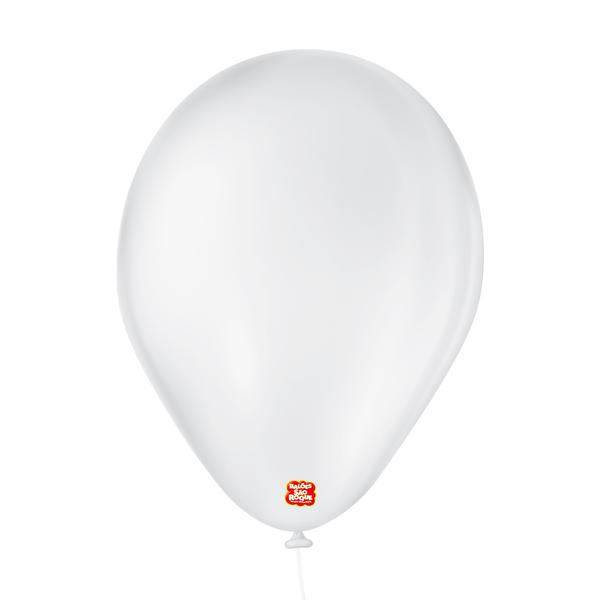 BALAO IMPERIAL Nº07 BRANCO POLAR 50UN SAO ROQUE