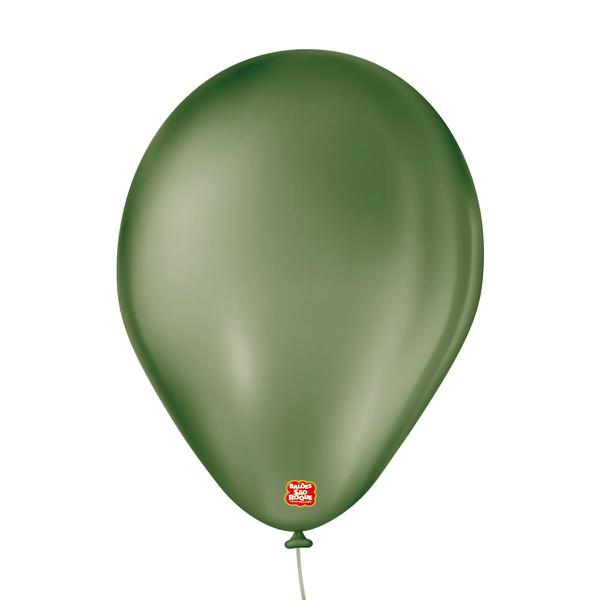 BALAO IMPERIAL Nº07 VERDE EUCALIPTO 50UN SAO ROQUE