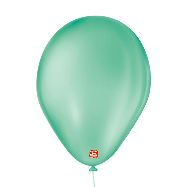 BALAO IMPERIAL Nº07 VERDE TIFFANY 50UN SAO ROQUE