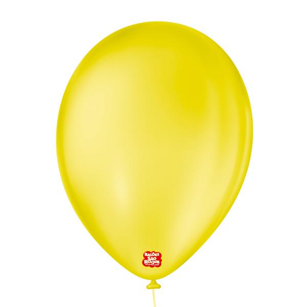 BALAO IMPERIAL Nº09 AMARELO CITRINO 50UN SAO ROQUE