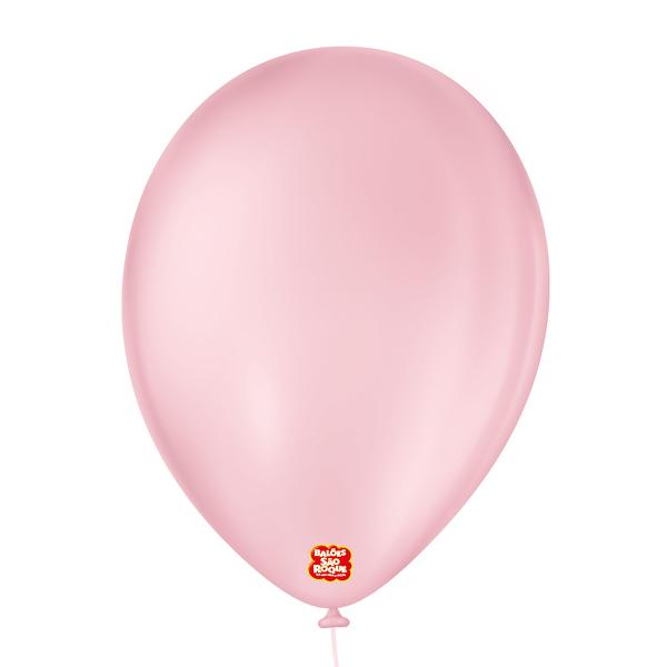 BALAO IMPERIAL Nº09 ROSA BABY 50UN SAO ROQUE