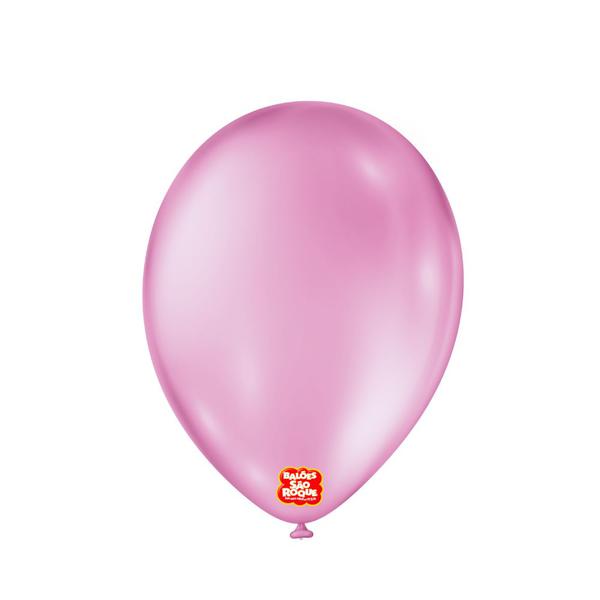 BALAO IMPERIAL Nº09 ROSA CHICLETE 50UN SAO ROQUE