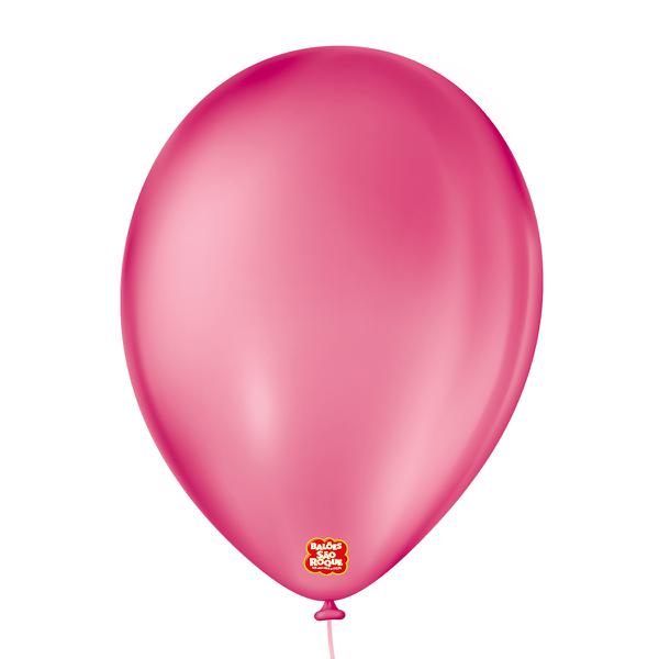 BALAO IMPERIAL Nº09 ROSA PINK 50UN SAO ROQUE