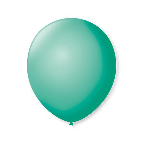 BALAO IMPERIAL Nº09 VERDE TIFFANY 50UN SAO ROQUE