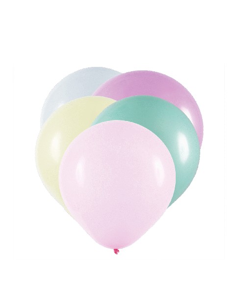 BALAO LATEX CANDY N°5 SORTIDO 25UN ART LATEX