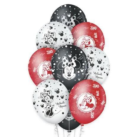 BALAO LATEX LATEX PREMIUM MINNIE 10UN REGINA