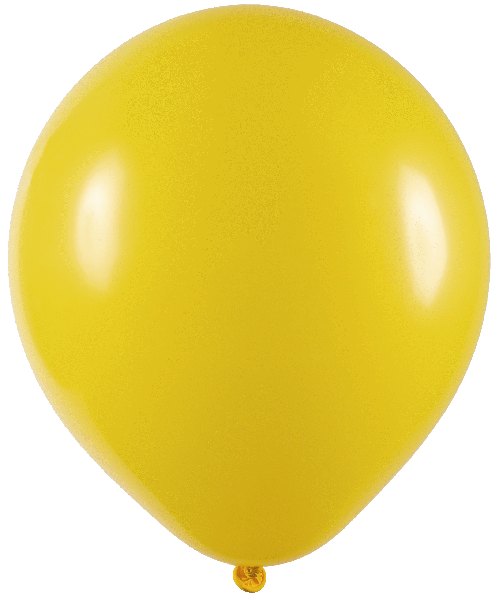 BALAO LATEX LISO N°9 AMARELO 50UN ART LATEX