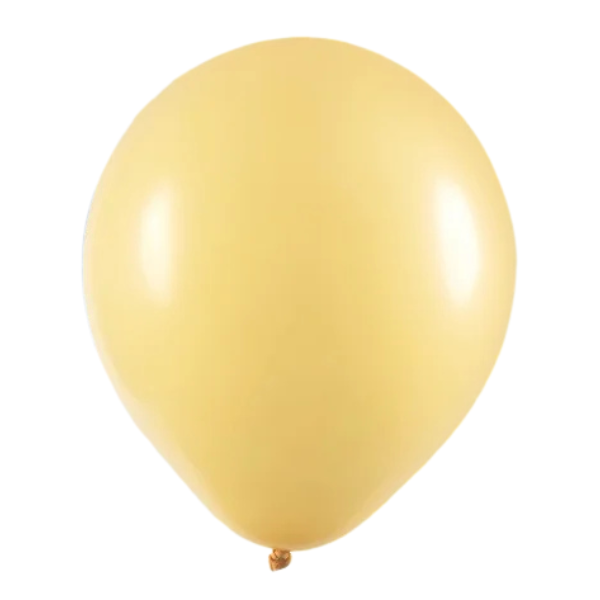BALAO LATEX LISO N°9 AMARELO MANTEIGA 50UN ART LATEX
