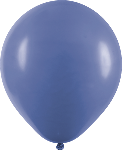 BALAO LATEX LISO N°9 AZUL JEANS 50UN ART LATEX