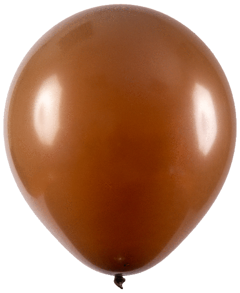 BALAO LATEX LISO N°9 MARROM 50UN ART LATEX
