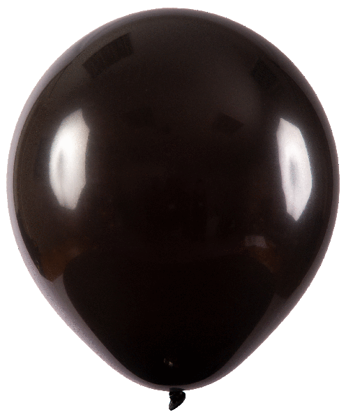 BALAO LATEX LISO N°9 PRETO 50UN ART LATEX