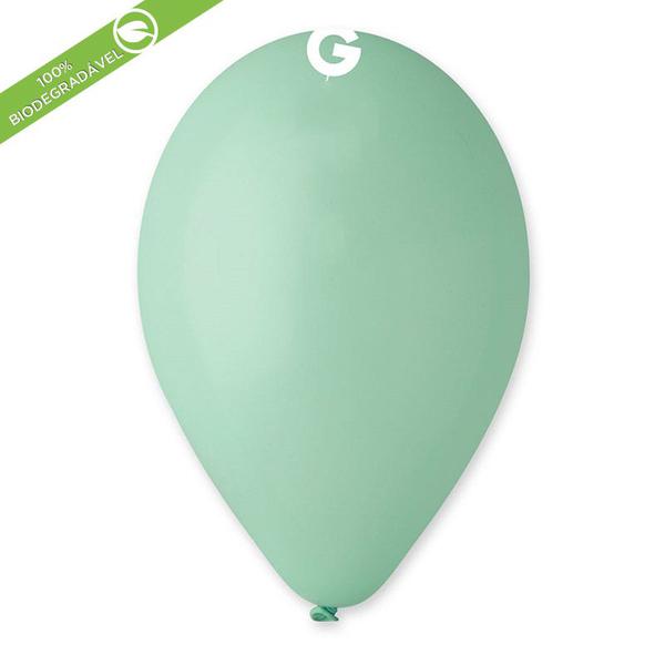 BALAO LATEX Nº12 SOLID COLOUR AQUAMARINHA UN MEGATOON