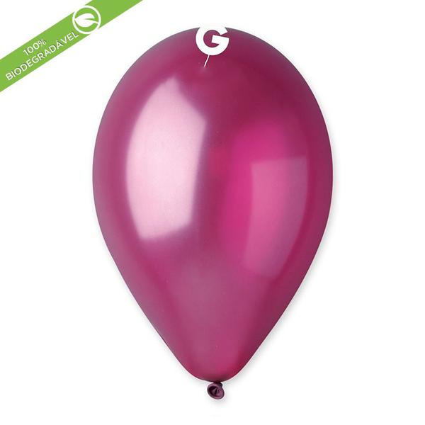 BALAO LATEX Nº12 SOLID COLOUR METALIC BORGONHA UN MEGATOON