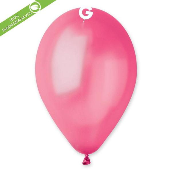 BALAO LATEX Nº12 SOLID COLOUR METALIC FUCSIA UN MEGATOON