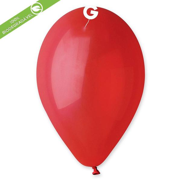 BALAO LATEX Nº12 SOLID COLOUR VERMELHO UN MEGATOON