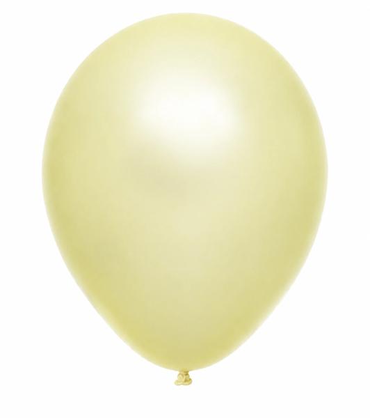 BALAO LATEX N°5 PEROLADO AMARELO 25UN ART LATEX