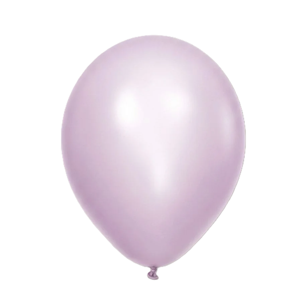 BALAO LATEX N°5 PEROLADO LILAS 25UN ART LATEX