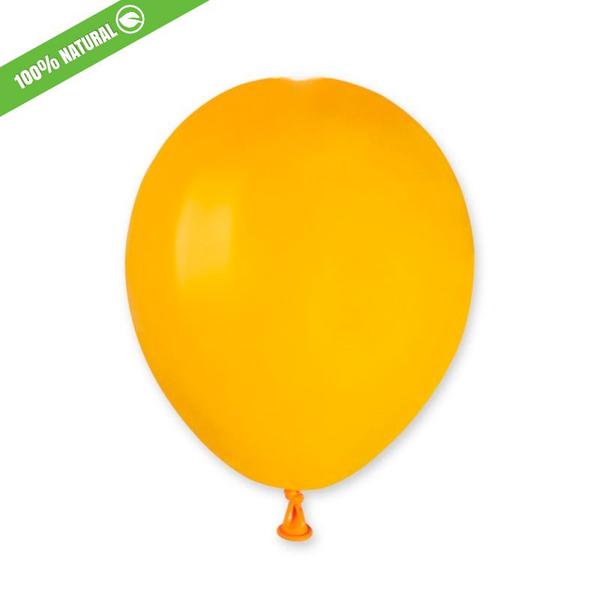 BALAO LATEX Nº5 SOLID COLOUR AMARELO UN MEGATOON